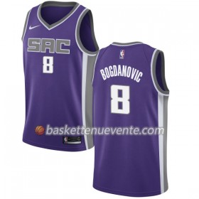 Maillot Basket Sacramento Kings Bogdan Bogdanovic 8 Nike 2017-18 Pourpre Swingman - Homme
